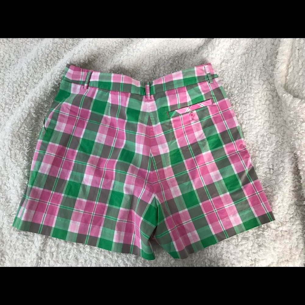 Lilly Pulitzer Plaid Shorts 4 inch inseam